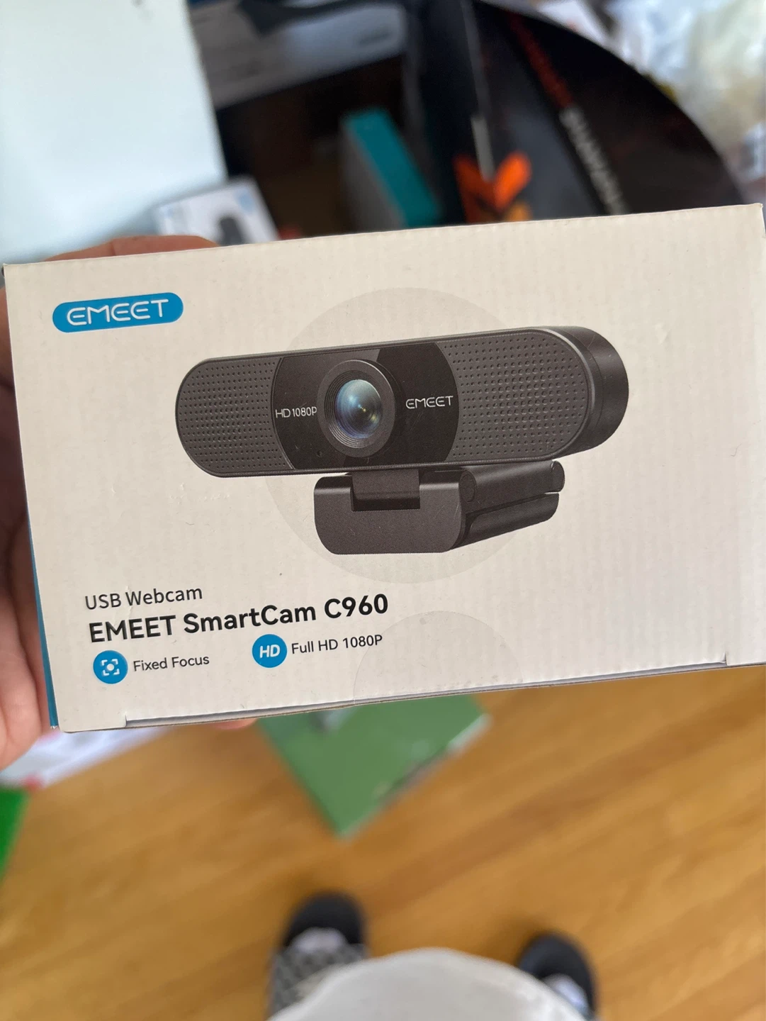EMEEТ SmartCam C960 USB Webcam - Full HD 1080P