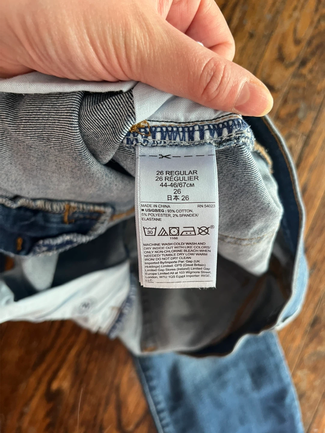 GAP Women's Denim Jeans Size 26 Regular - photo 3