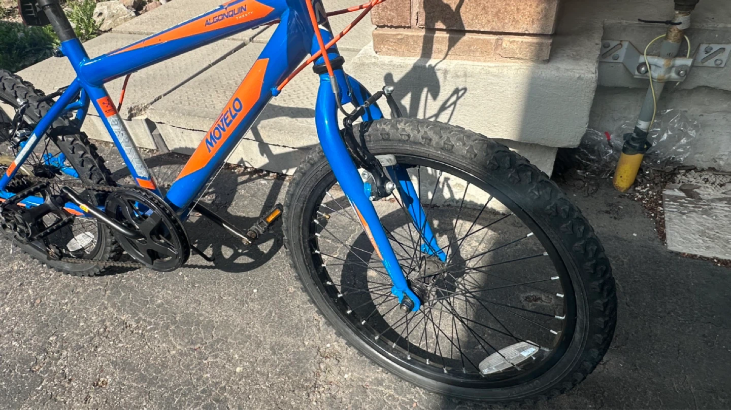 Movelo Algonquin 20" Kids Bike - Blue & Orange - photo 4