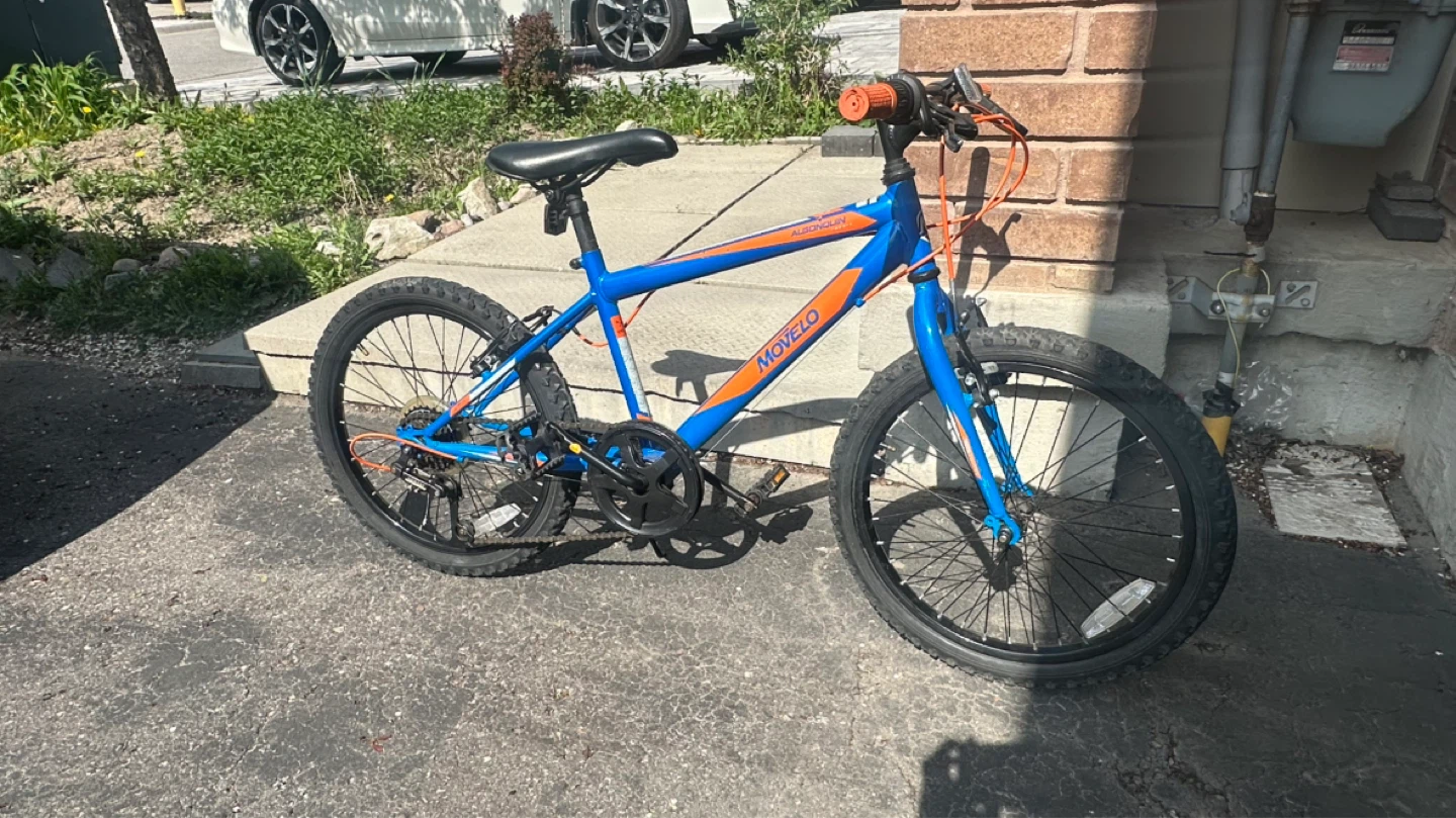 Movelo Algonquin 20" Kids Bike - Blue & Orange - photo 2