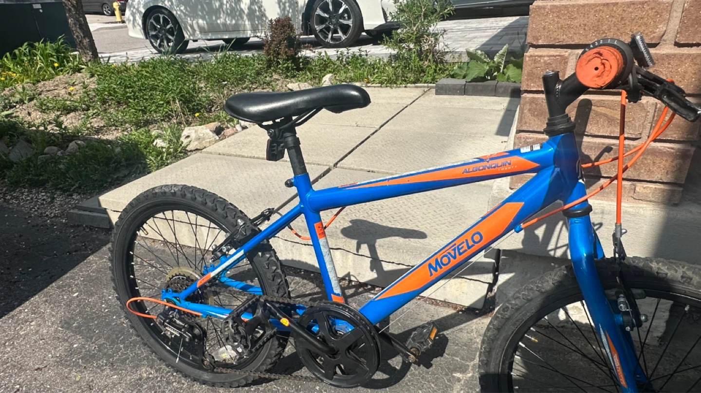 Movelo Algonquin 20" Kids Bike - Blue & Orange - photo 3