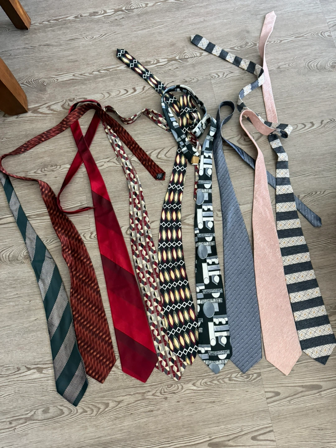 Lot of 9 Neckties