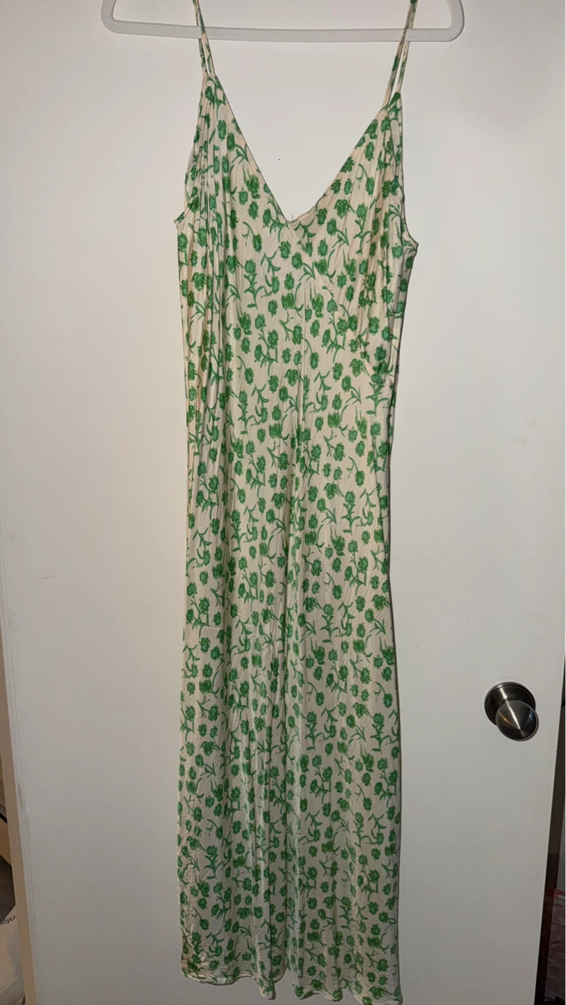Zara Floral Slip Dress - Size L