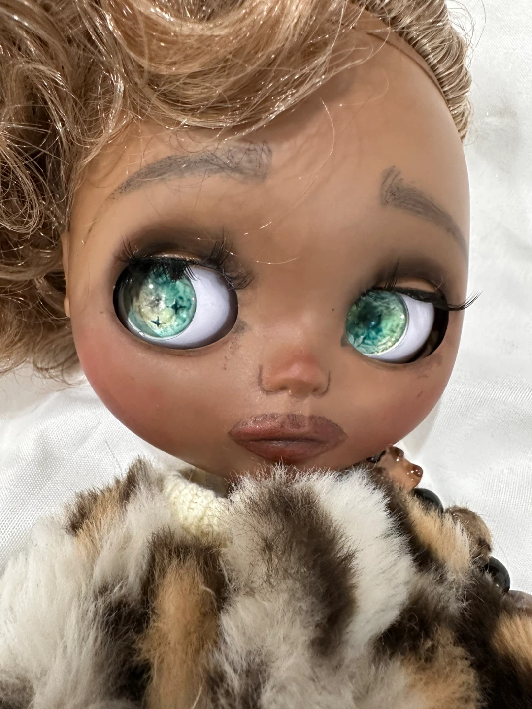 OOAK Blythe Doll - Leopard Print Outfit - photo 2
