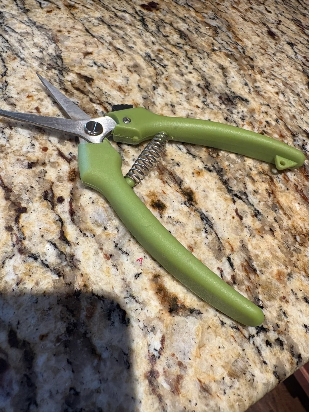 Green Handle Pruning Shears - photo 2
