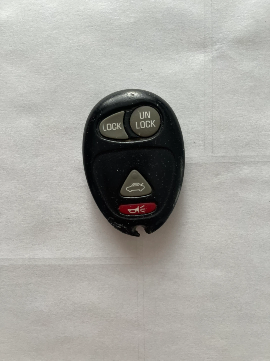 GM Key Fob with 2 Keys