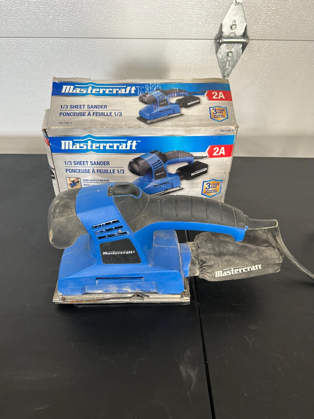 Mastercraft 1/3 Sheet Sander