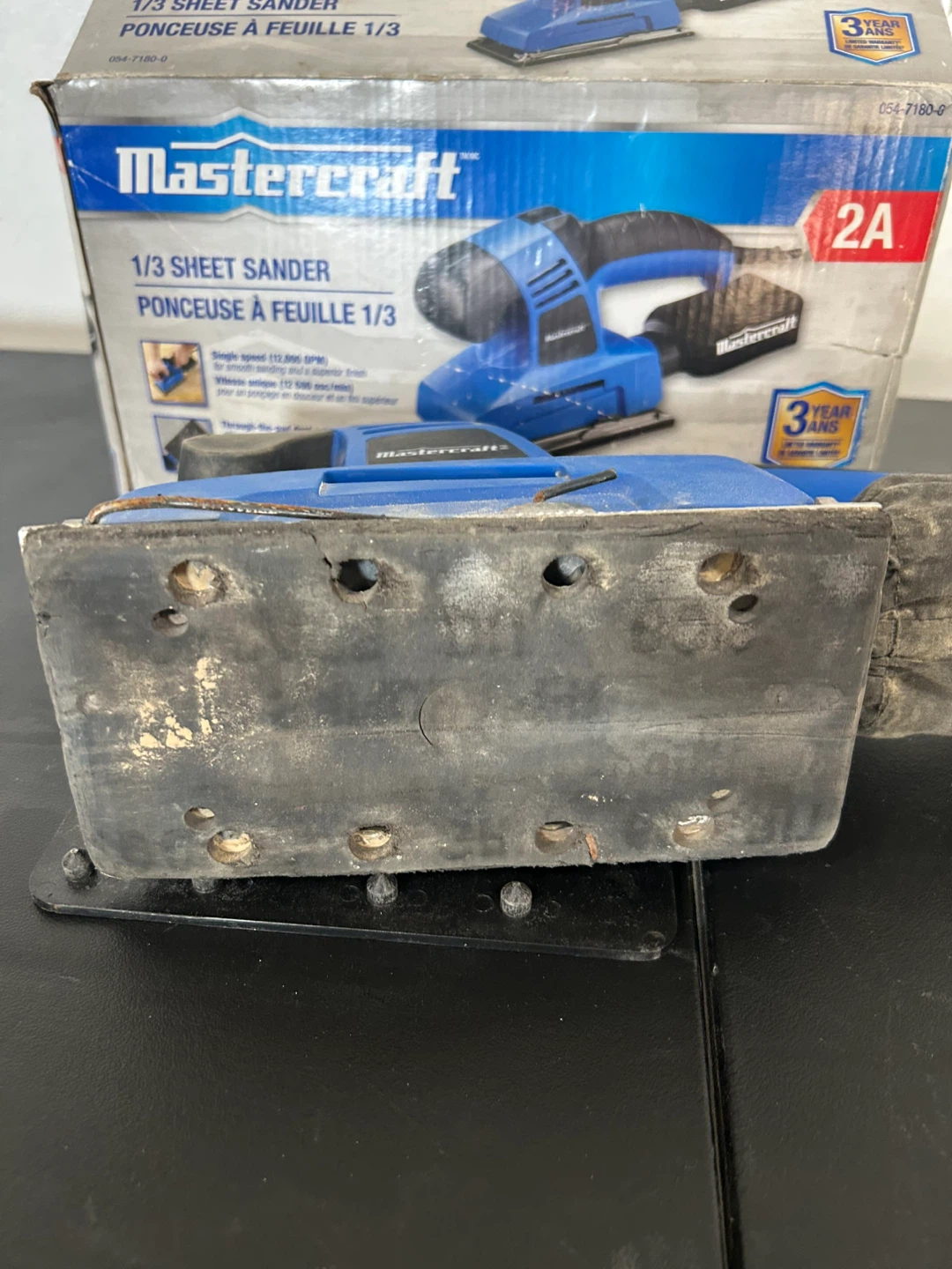 Mastercraft 1/3 Sheet Sander - photo 3