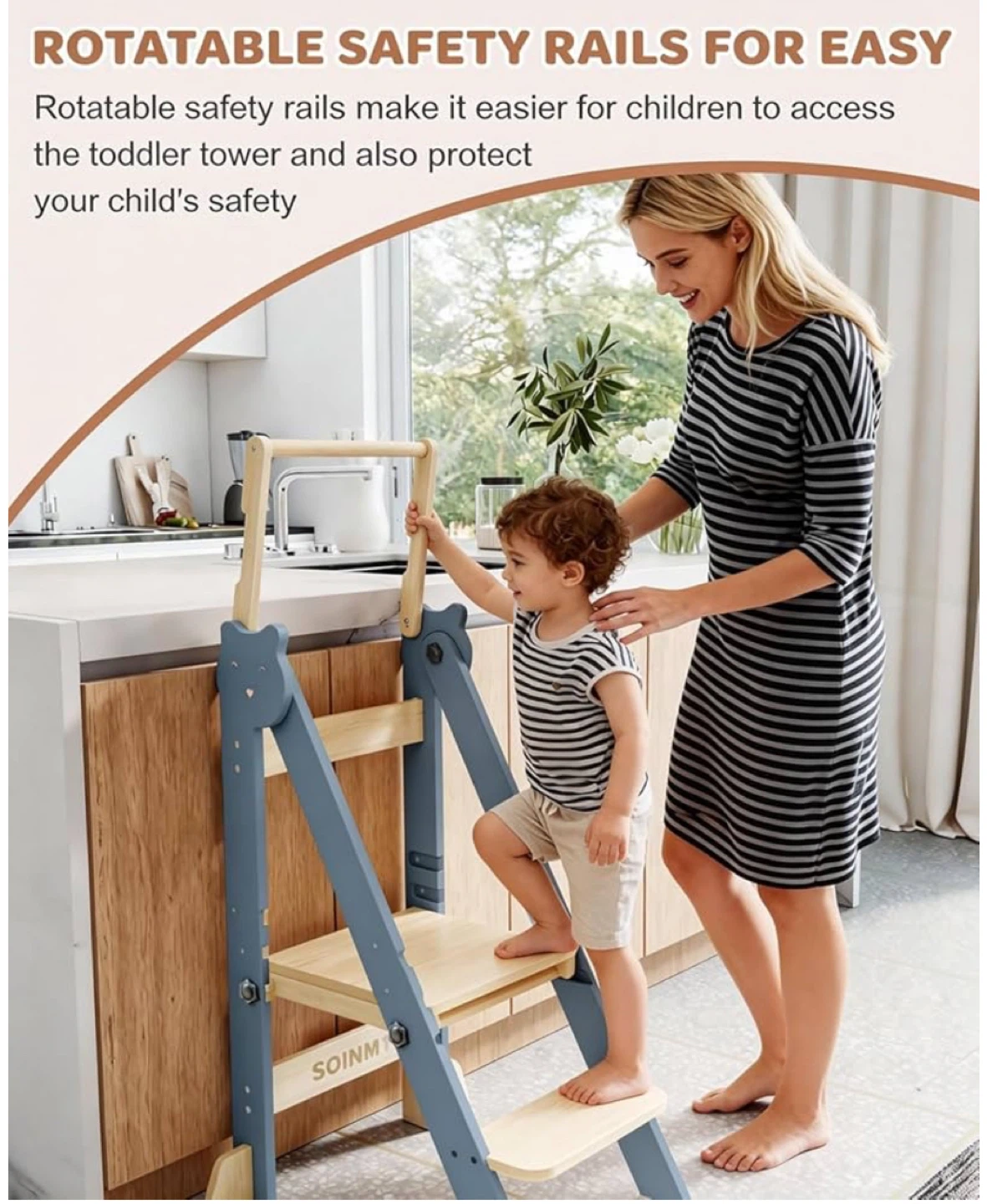 Toddler Learning Tower - Adjustable Height - photo 5