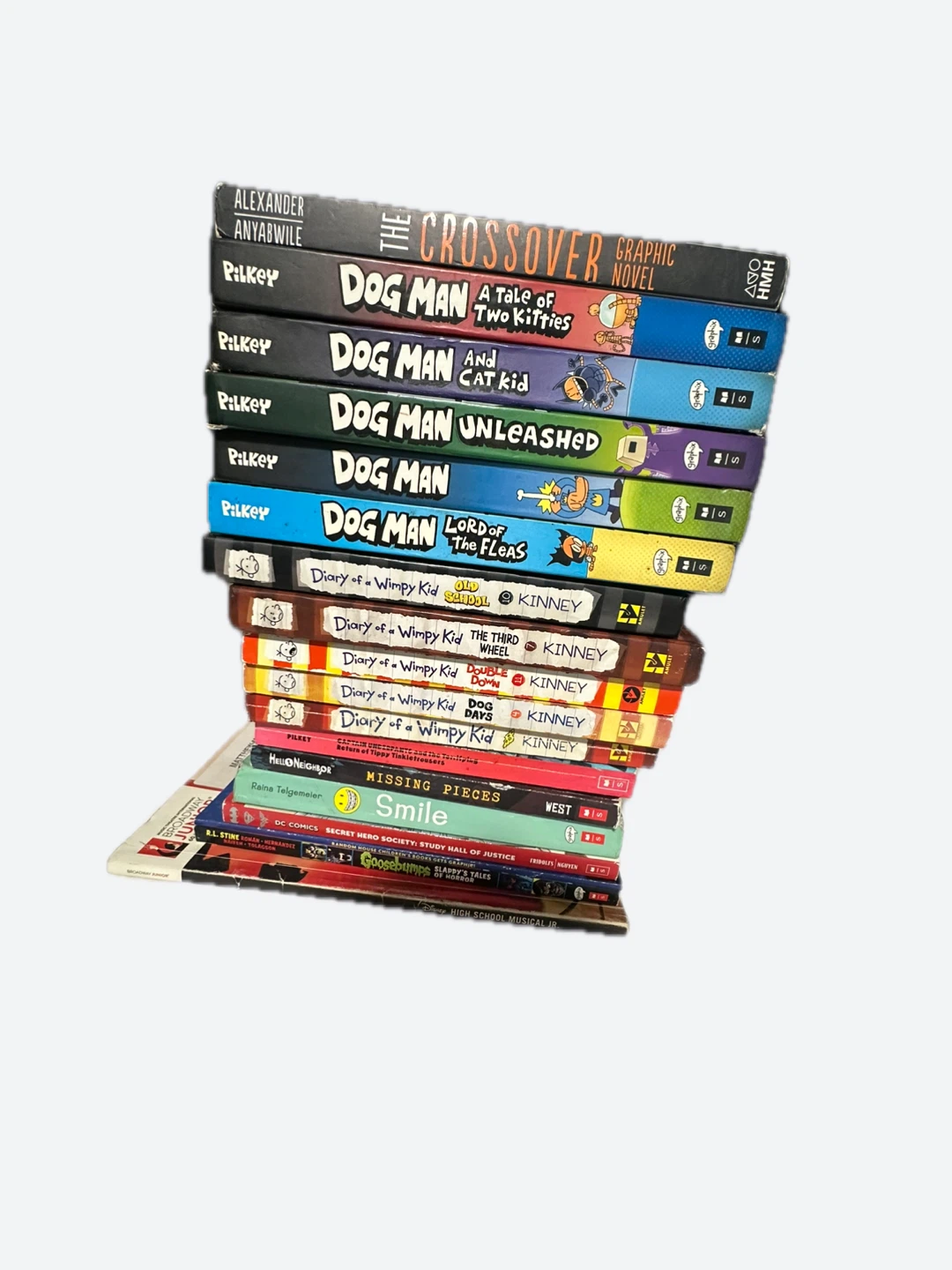 Dog man and Diary of a Wimpy  kid books for sale - photo 2