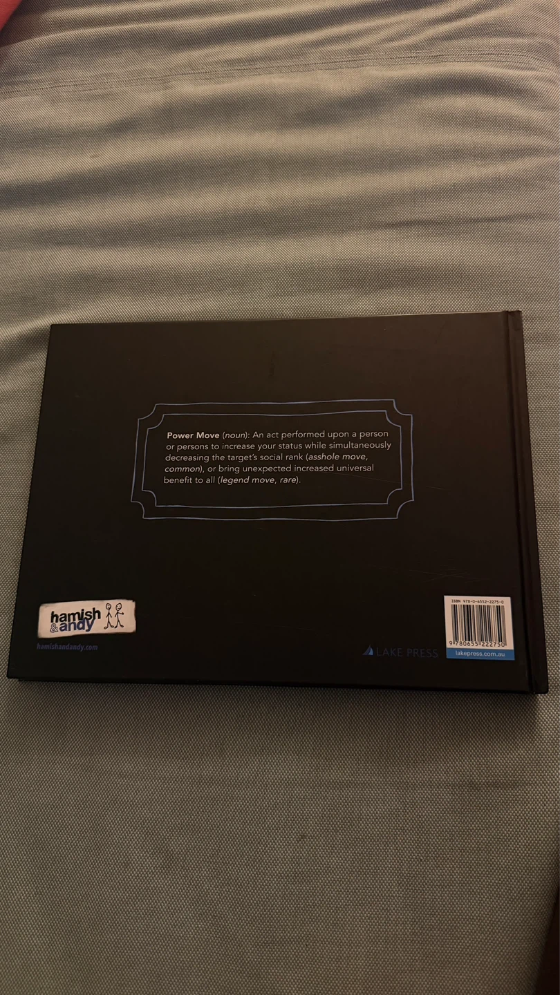 The Hamish & Andy Podcast Presents Power Moves Volume 2 Book - photo 3