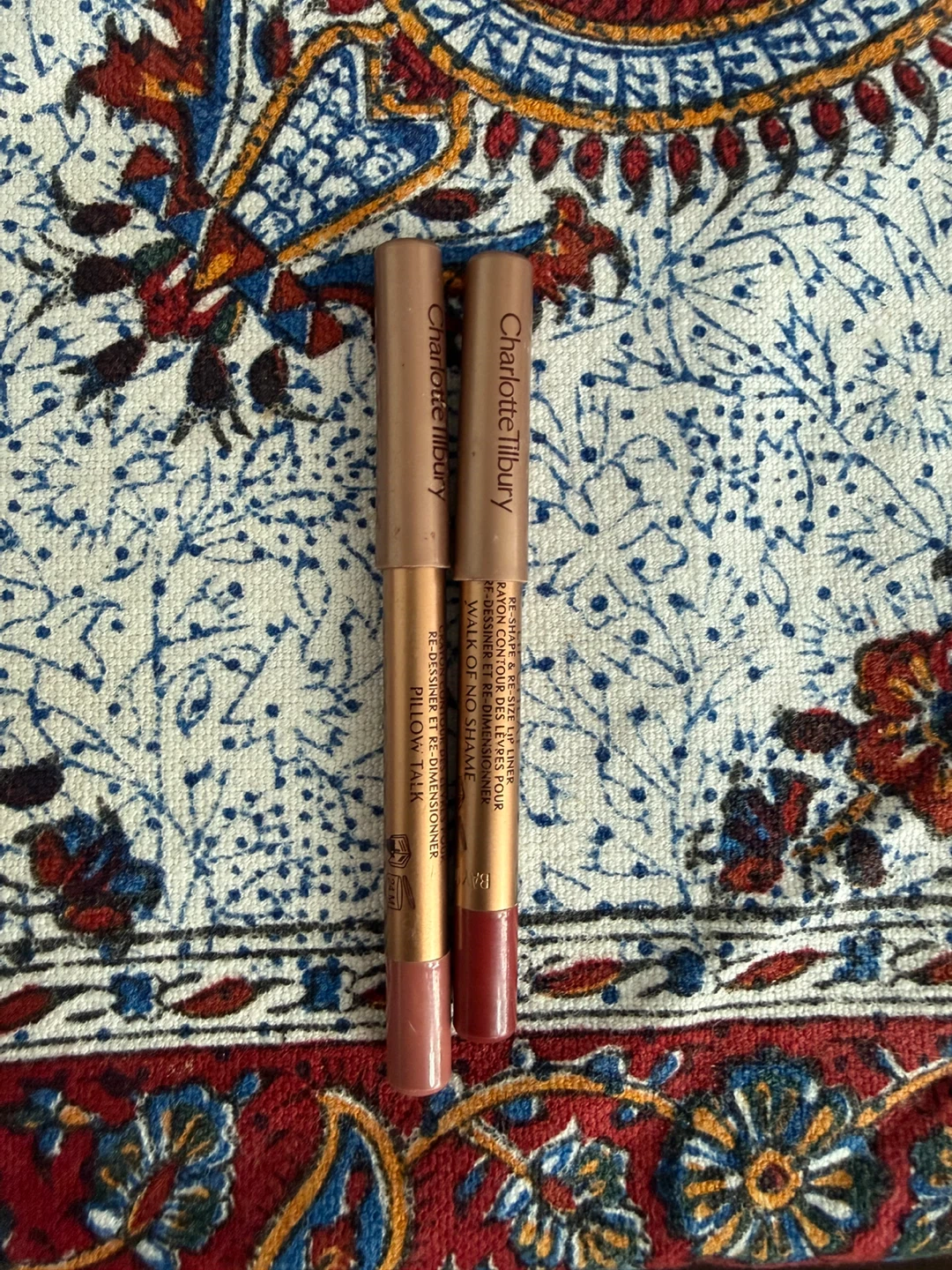 Charlotte Tilbury Lip Liner Duo - Pillow Talk & Walk of No Shame