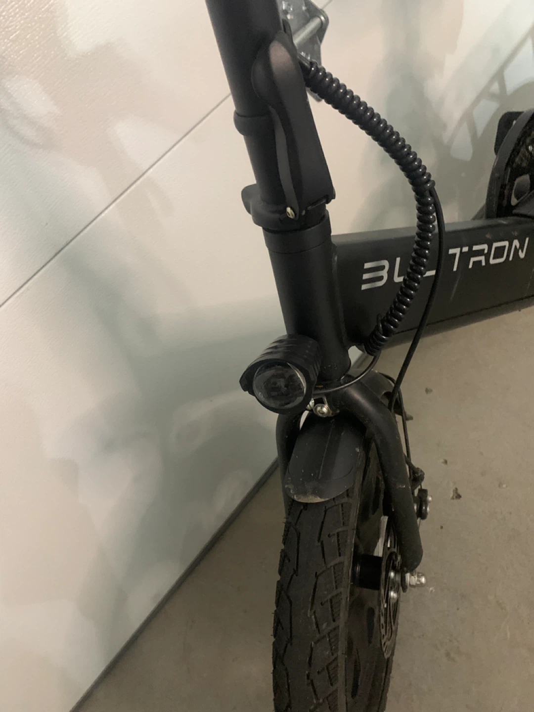 Black BLU-TRON Electric Folding Bike - photo 5