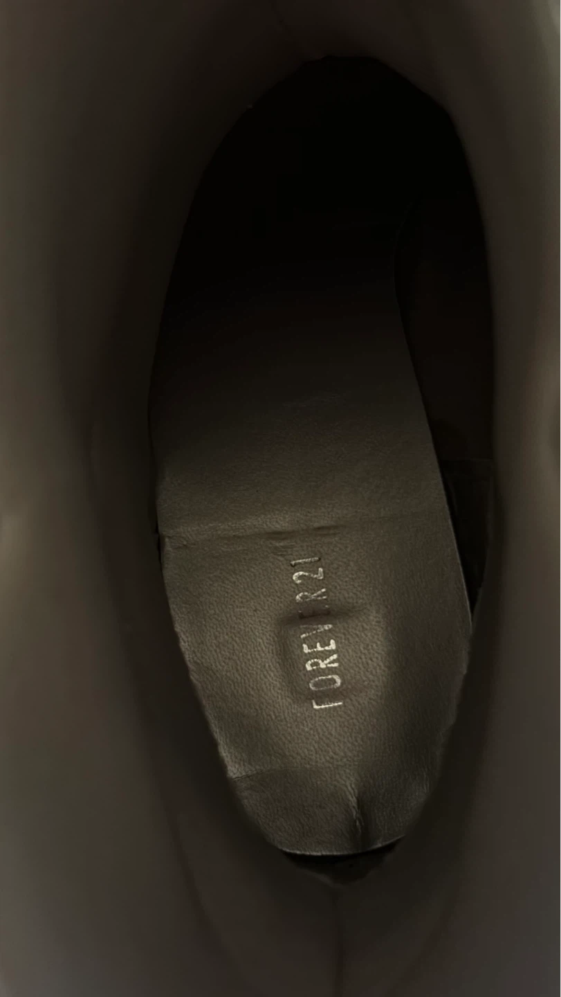 Silver Cowboy Boots - Forever 21 - photo 4