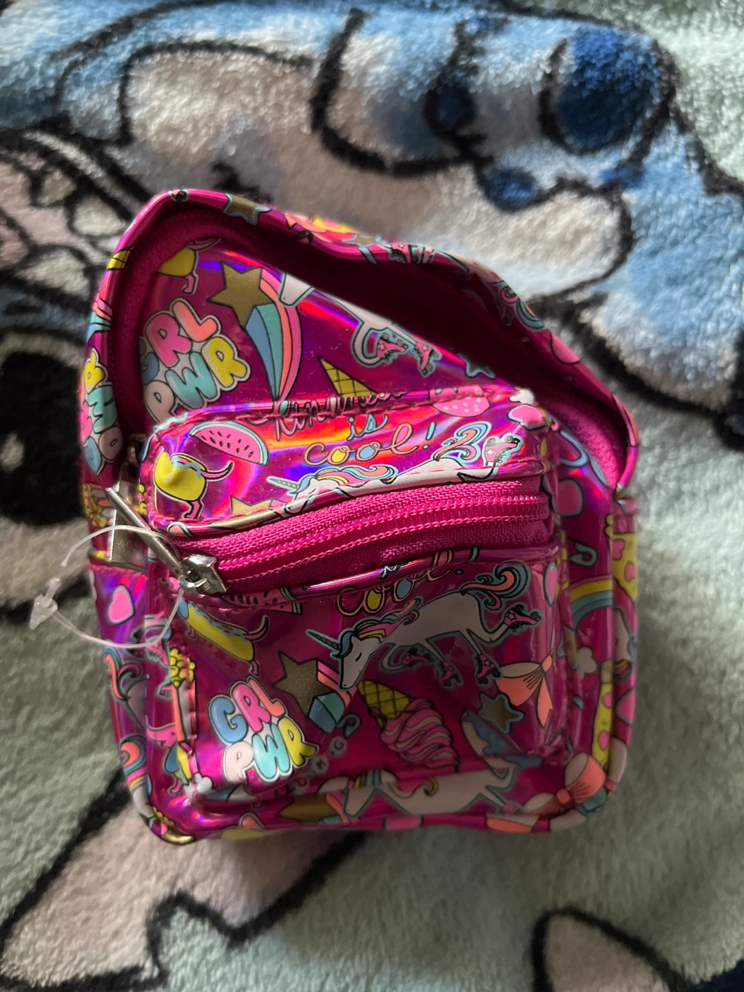Mini clip on back pack