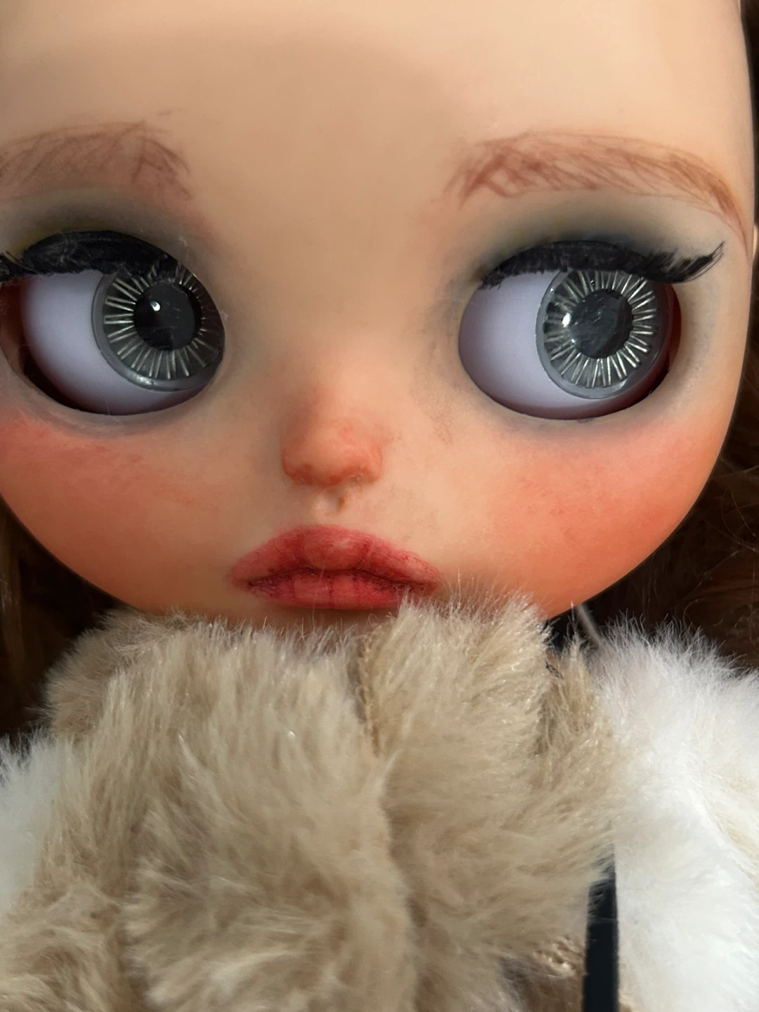 OOAK Blythe Doll - Winter doll with clothes - photo 5
