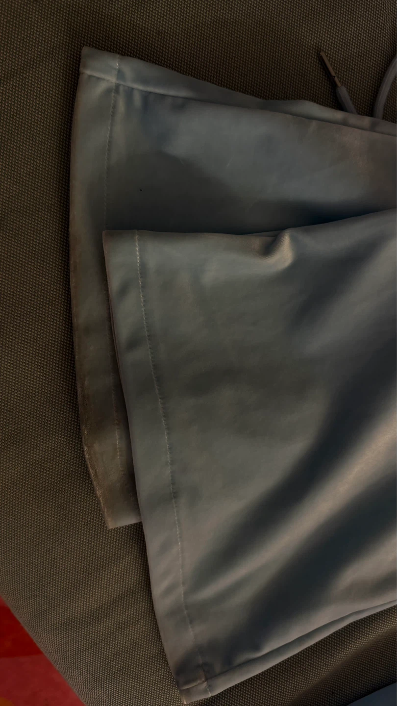 OH MY SENPAI Baby Blue Velour Gojo Tracksuit Set - photo 5