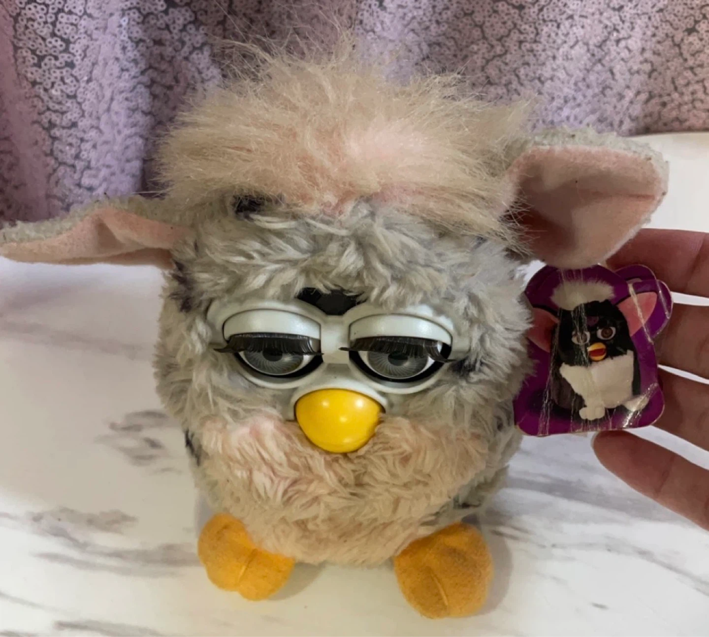 Vintage 1998 Furby – Original Tag Attached 🧸✨ - photo 2