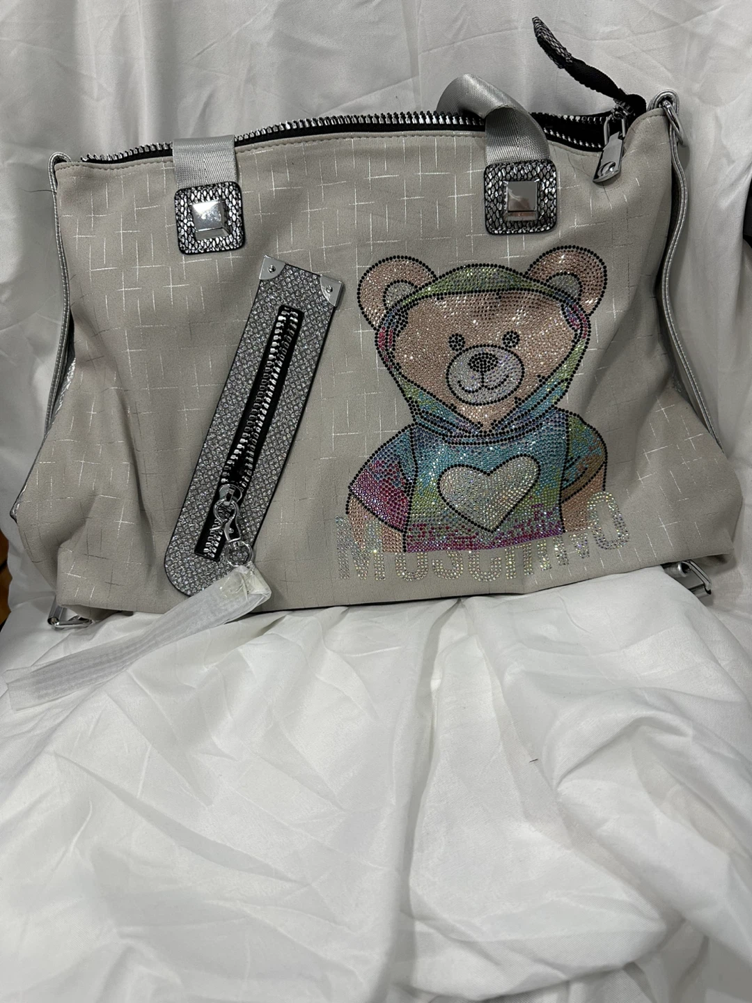 Y2K Bedazzled Bear shoulder bag - photo 2