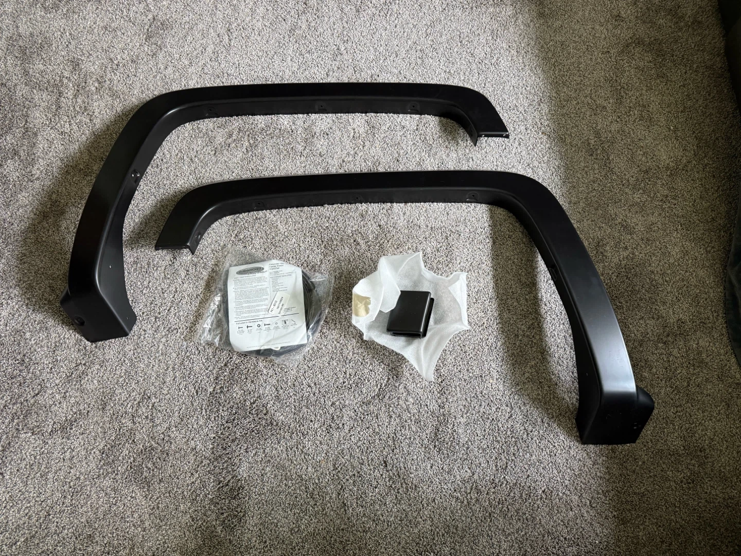 New Bushwacker front fender flares Chevy  1500/2500/3500
