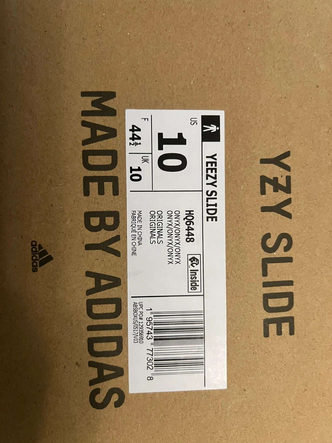 Adidas Yeezy Slide Black Size 10 - photo 3