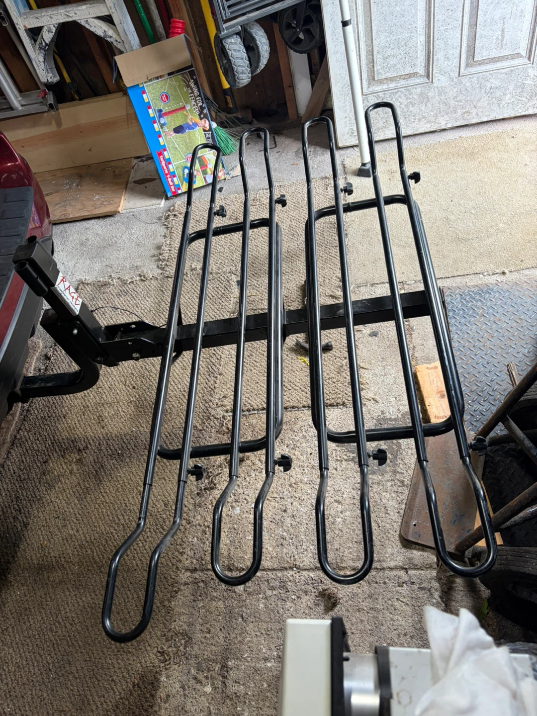 Black Hitch Mount Cargo Carrier - photo 4