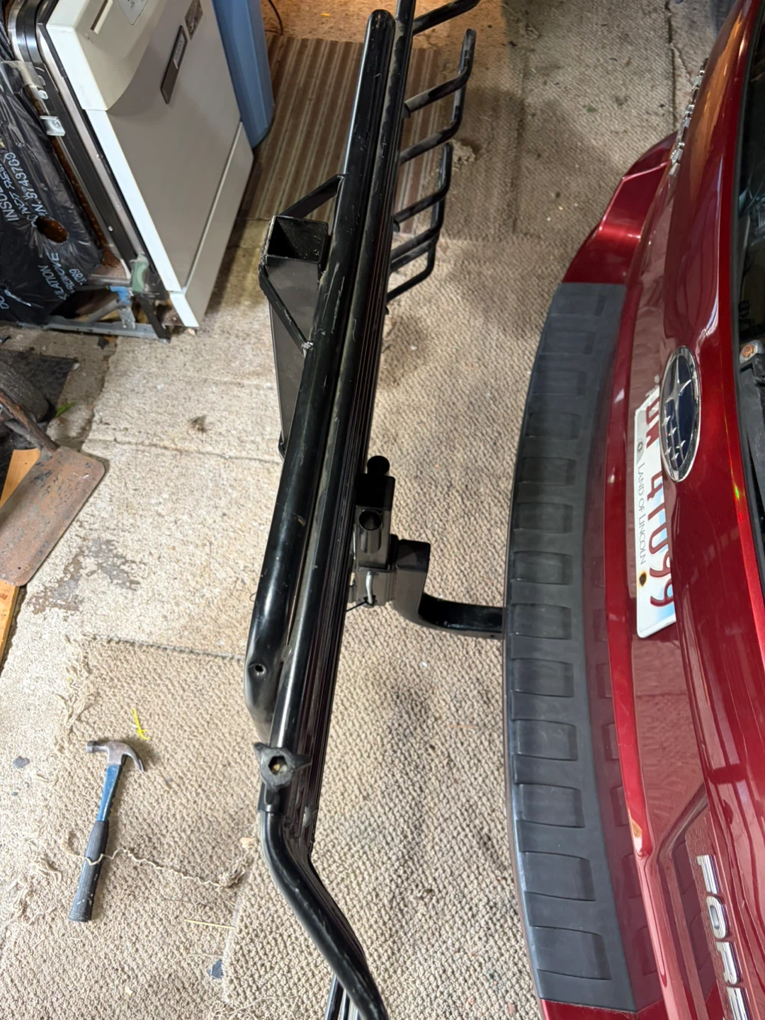 Black Hitch Mount Cargo Carrier - photo 5
