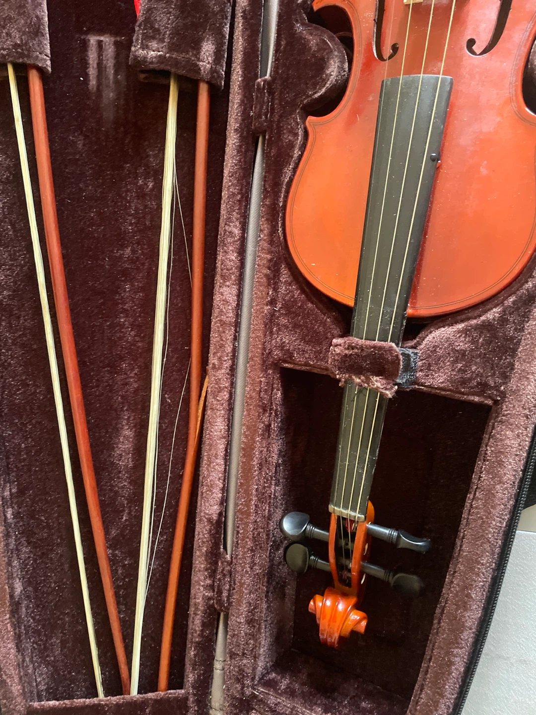1/2 Size Violin with Case and Bows - photo 3