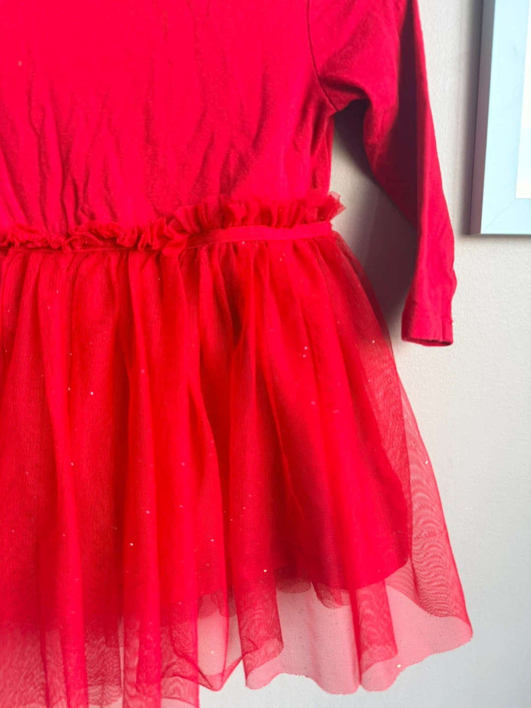 Red Tulle Dress - photo 3