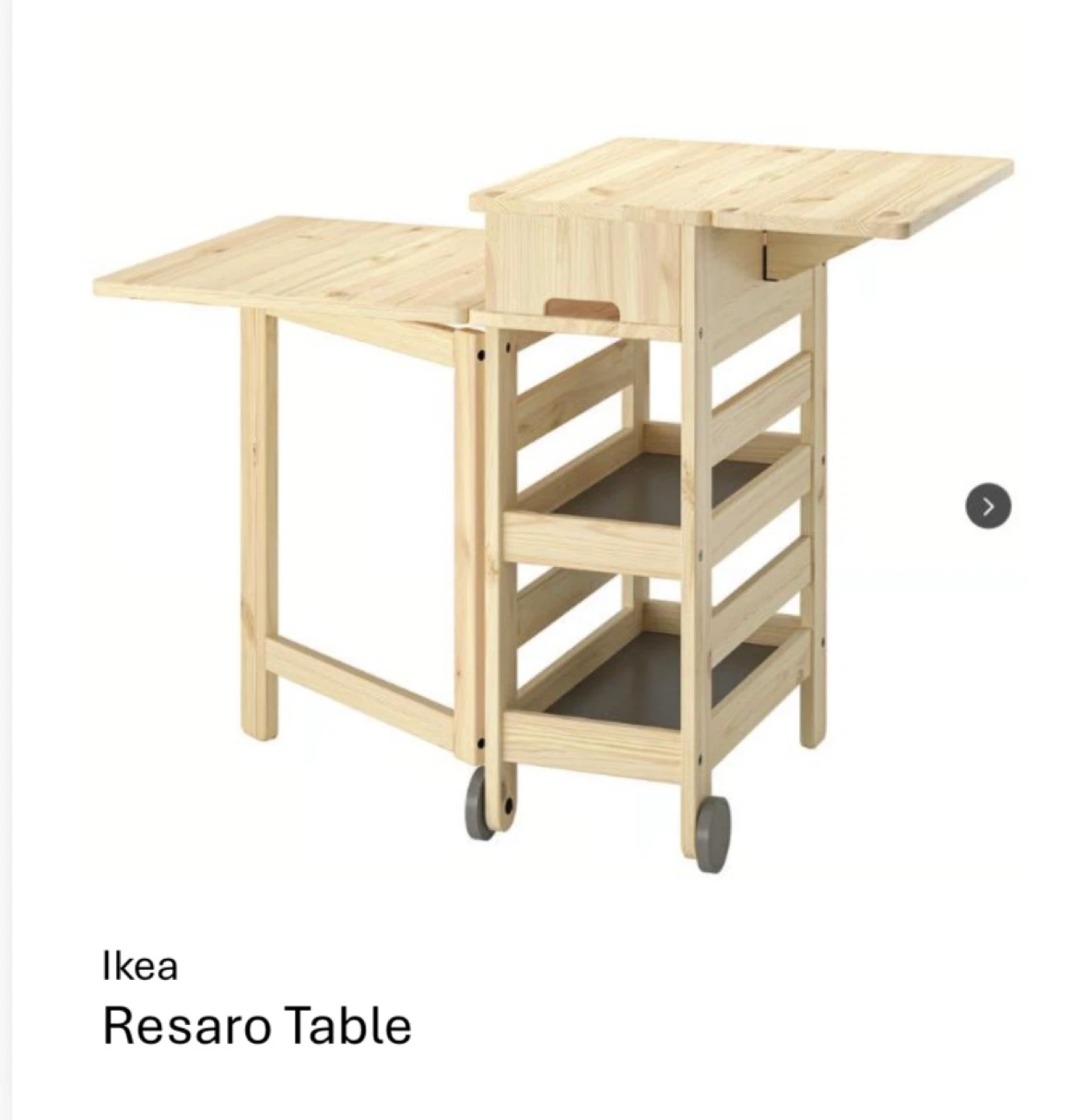 Ikea Resaro Table - Wood