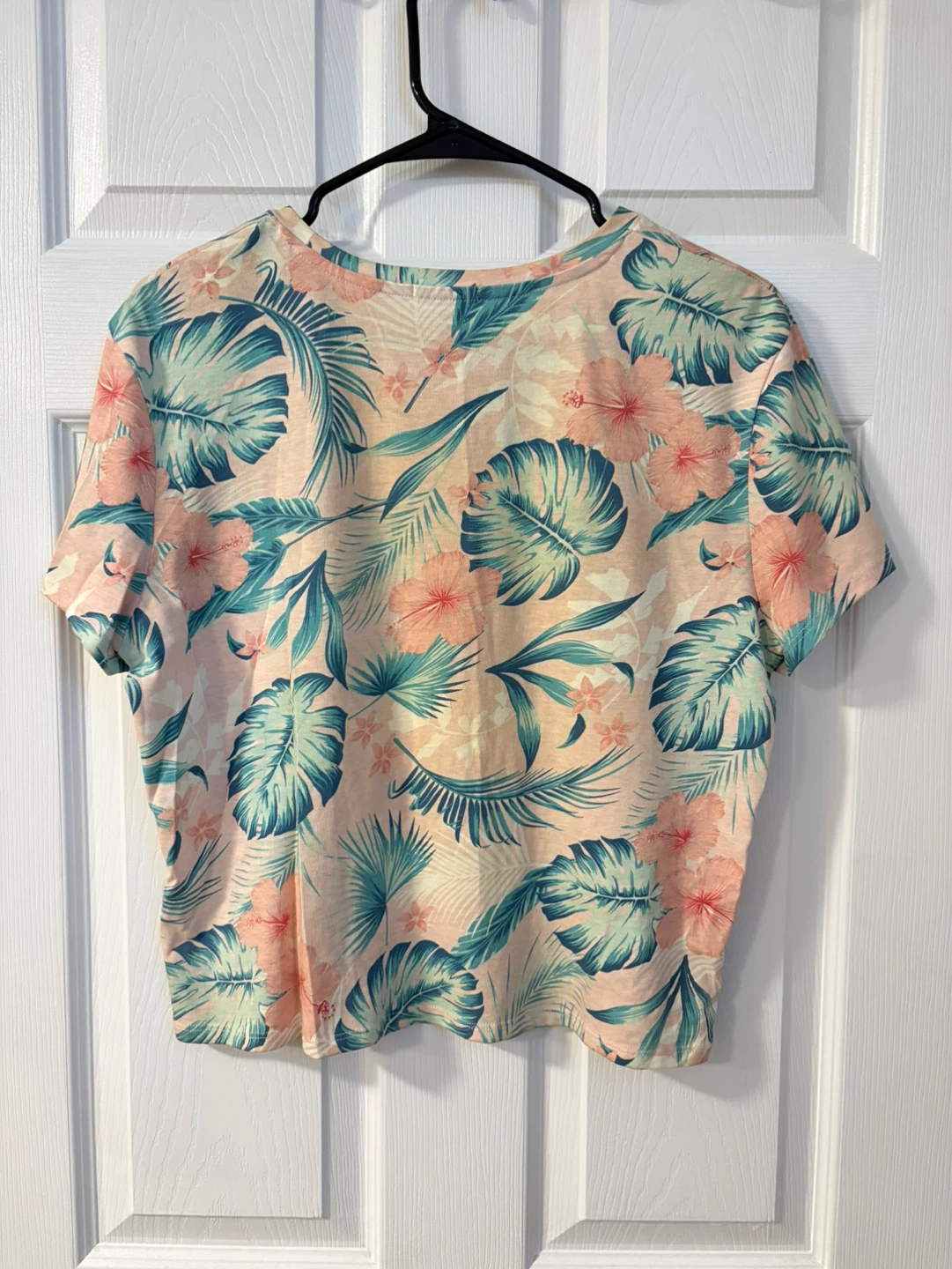 Ardene - Cropped Tropical Print T-Shirt - photo 2