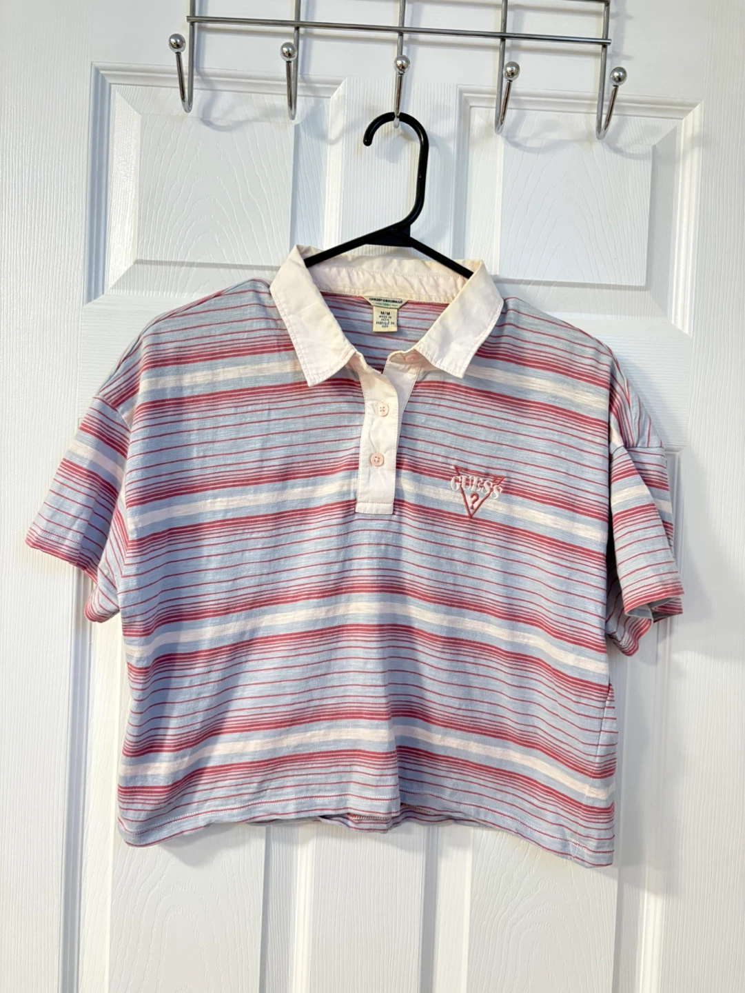 Guess - Cropped Polo Shirt