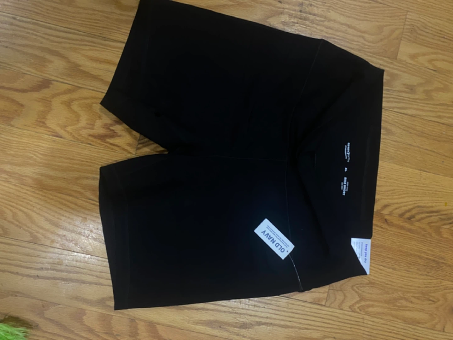 Old Navy Black High Rise Bike Short XL