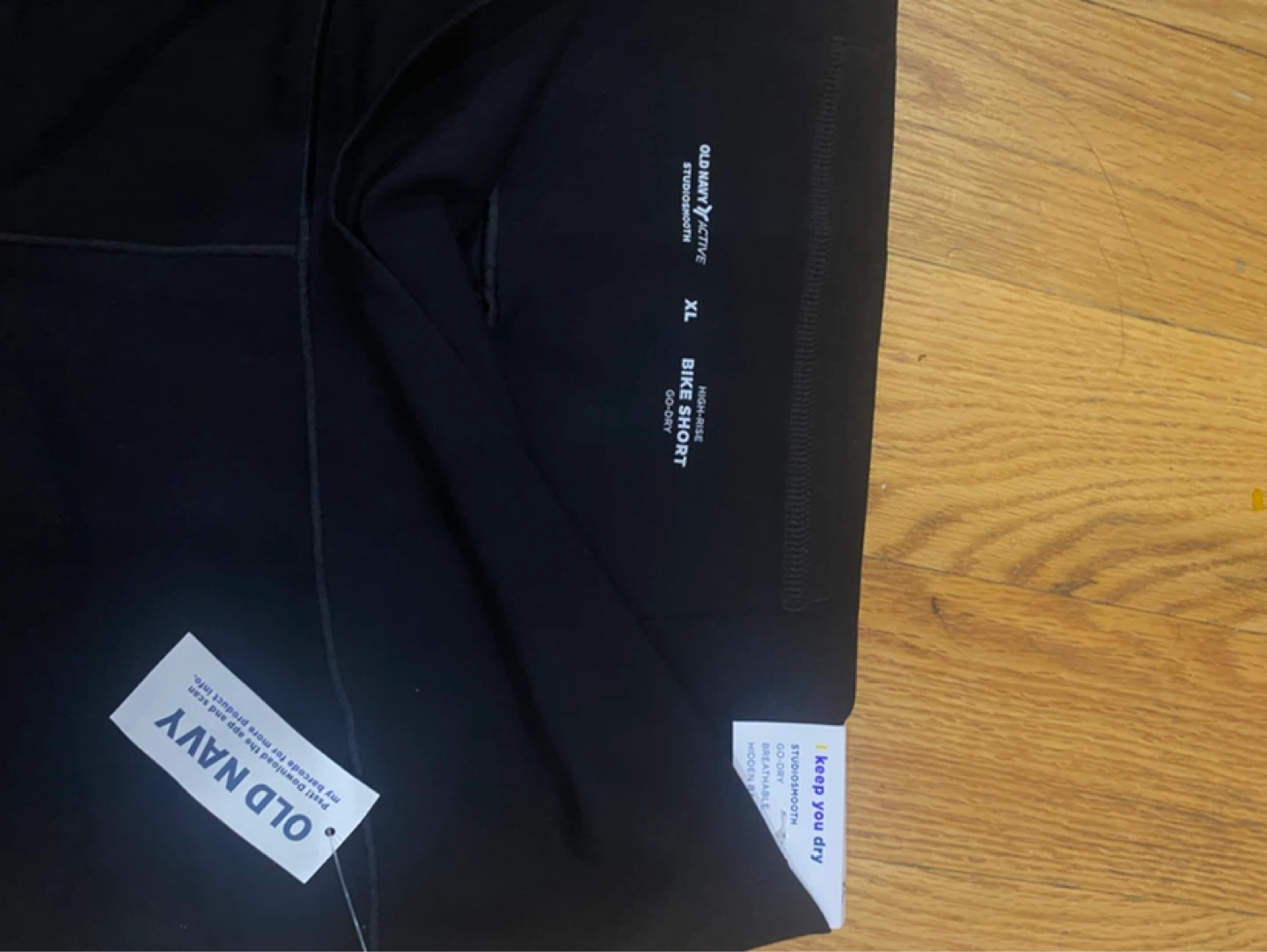 Old Navy Black High Rise Bike Short XL - photo 2
