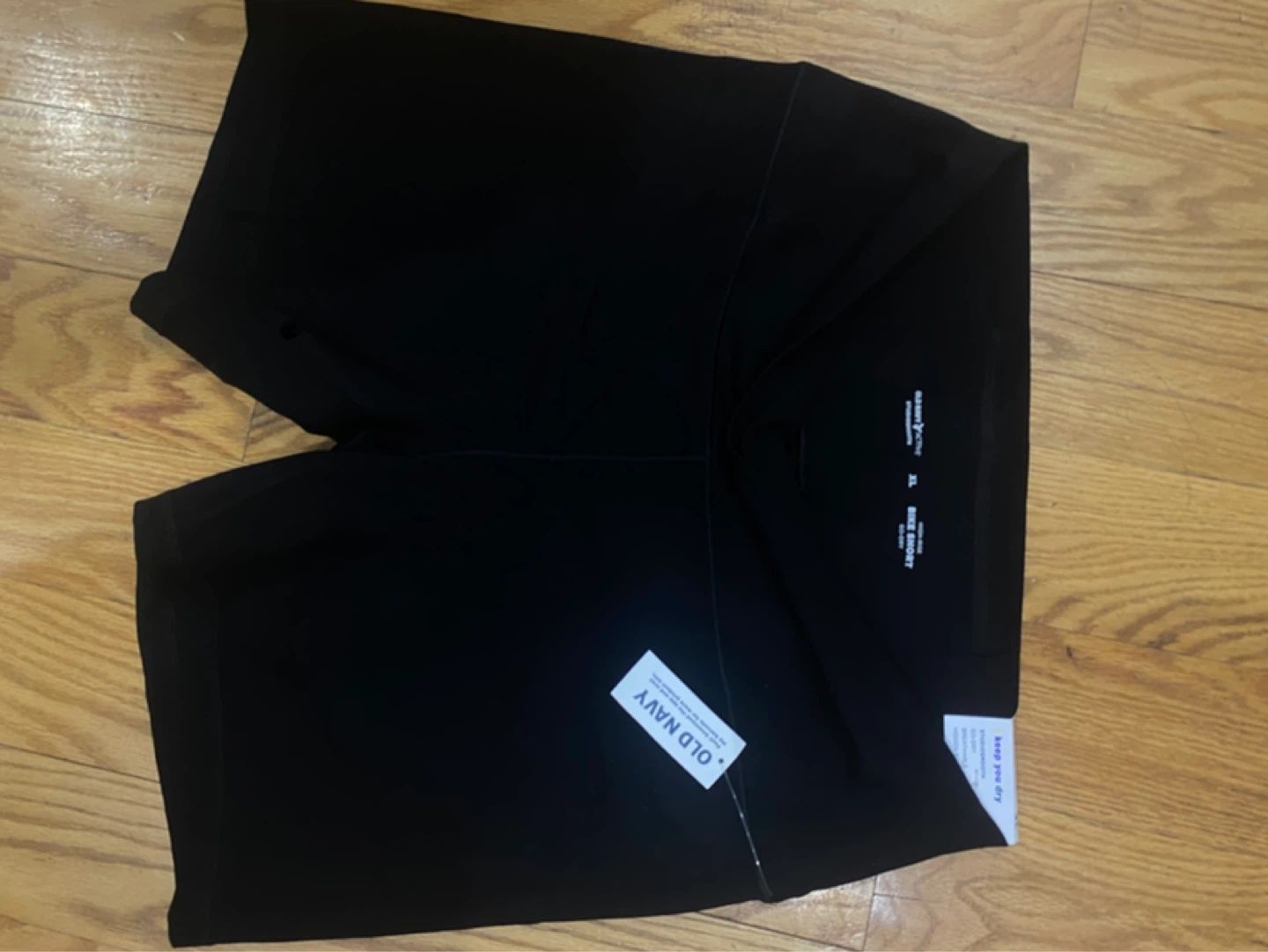 Old Navy Black High Rise Bike Short XL - photo 5