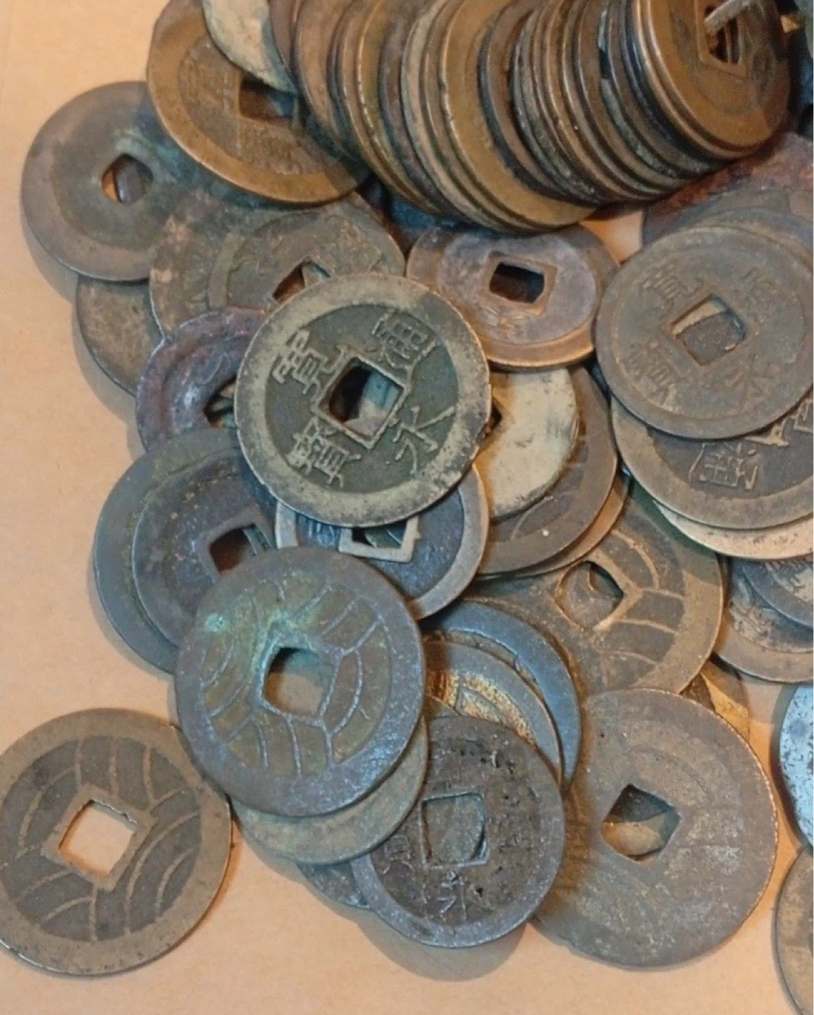 2 dollars each Assorted Antique Chinese Coins - photo 4