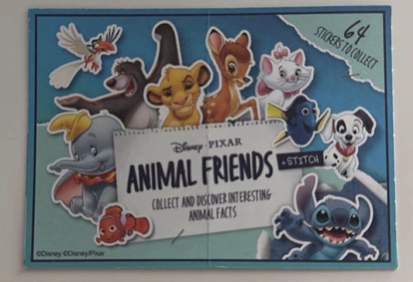 Disney Pixar Animal Friends Stickers