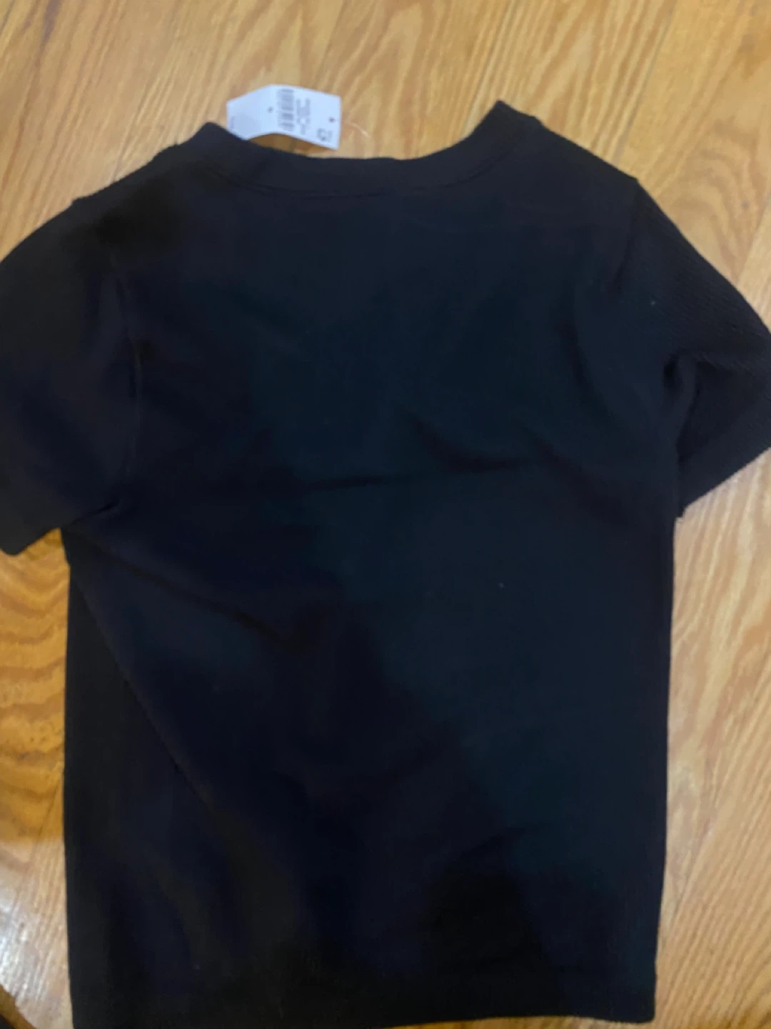 Old Navy Black Ribbed T-Shirt - photo 4