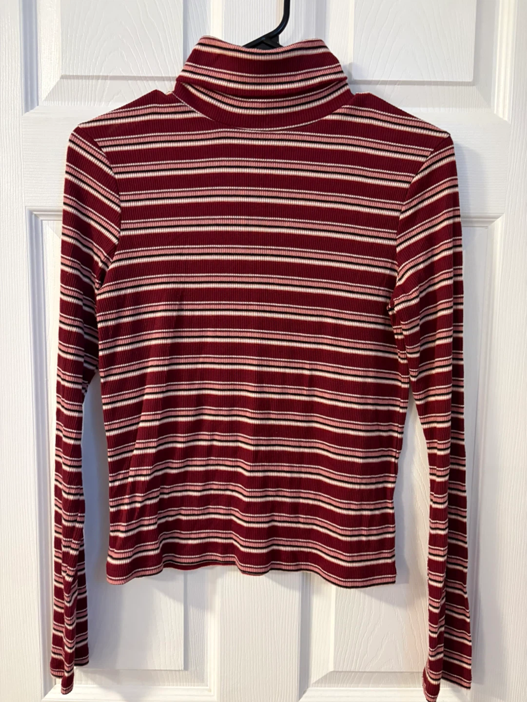 Ardene - Striped Turtleneck Top