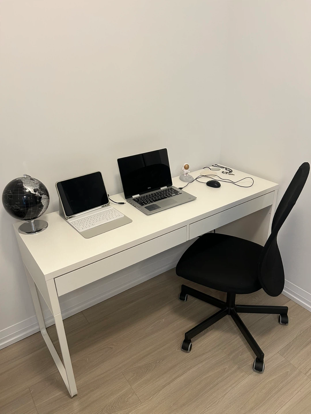 Office Desk MICKE + Chair