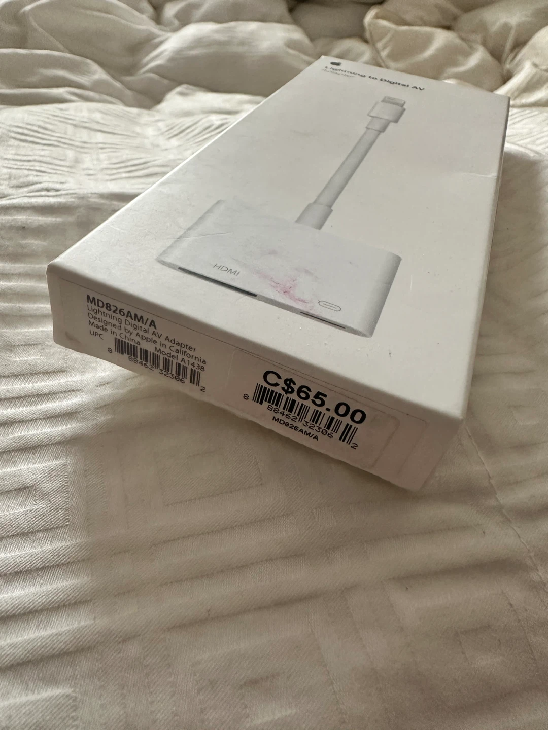 Apple Lightning to Digital HDMI AV Adapter MD826AM/A - photo 4