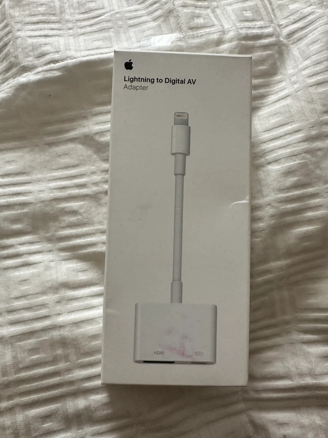 Apple Lightning to Digital HDMI AV Adapter MD826AM/A