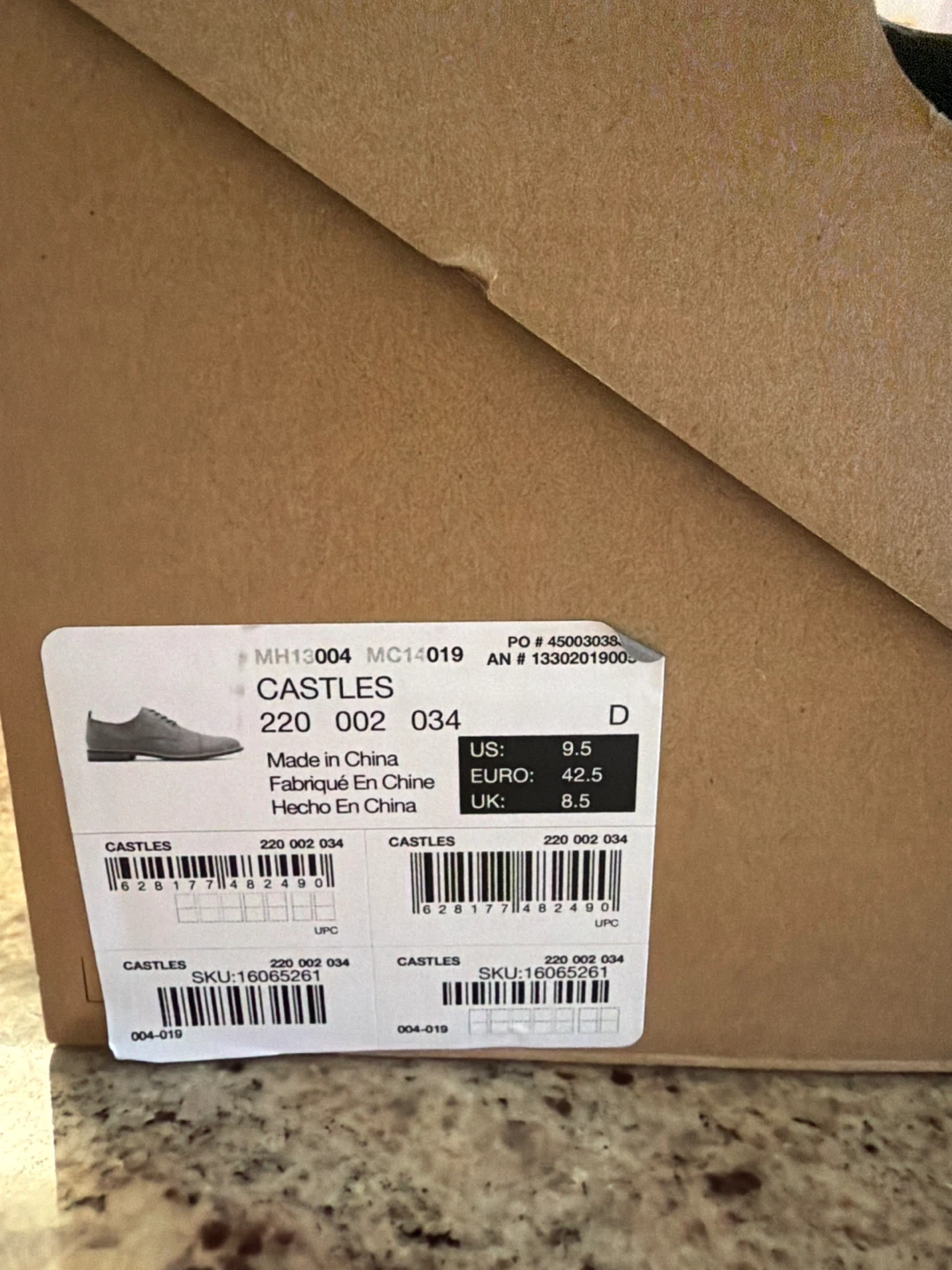 Brown Castles Oxford Dress Shoes - Size 9.5 - photo 2