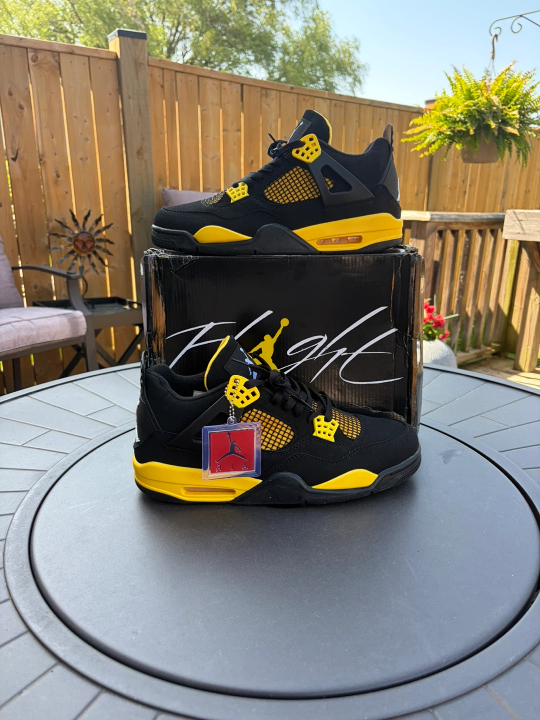 jordan 4 yellow thunder