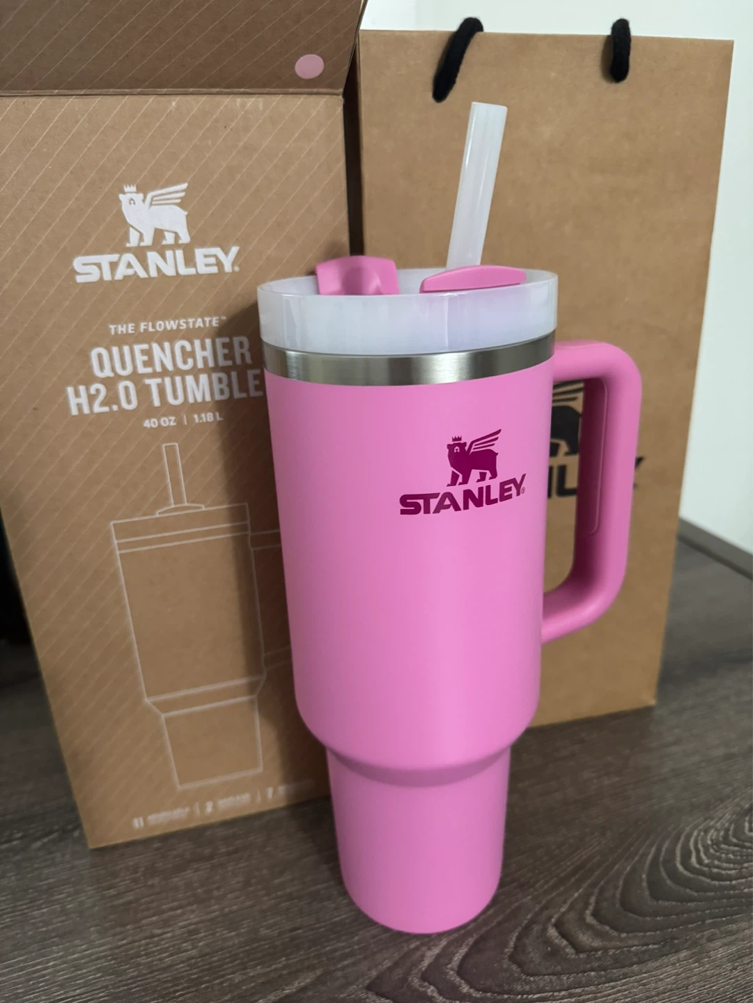 Stanley Tumbler 40 oz Pink