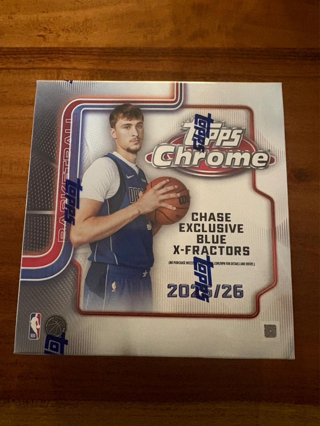 New 2025-26 Topps Chrome Basketball Mega Box | Factory Sealed