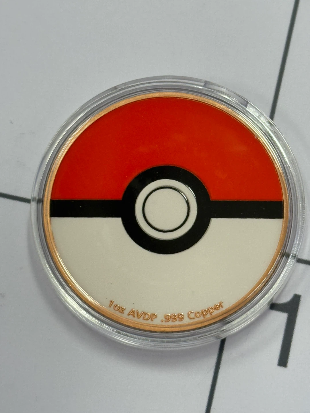 Pokemon Pikachu 1oz .999 Copper Coin - photo 2