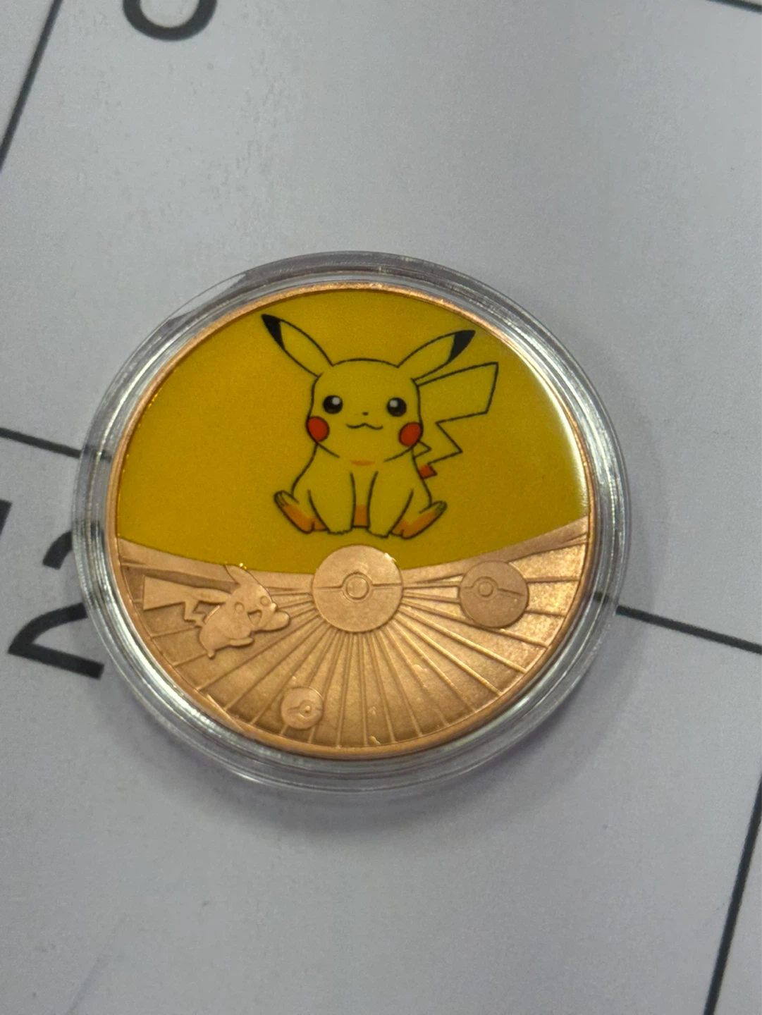 Pokemon Pikachu 1oz .999 Copper Coin