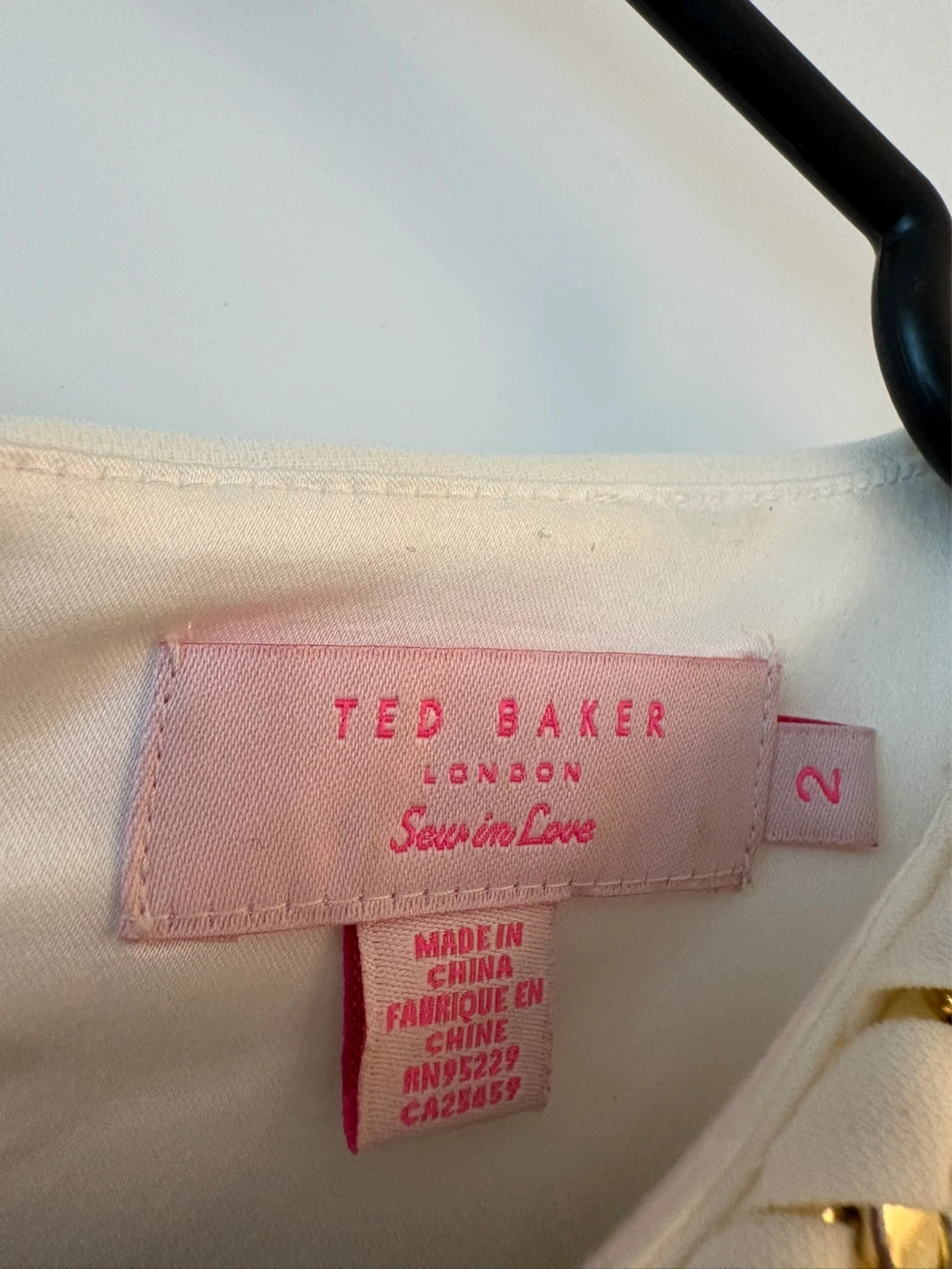 Ted Baker London "Sew in Love" Dress Size 2 - photo 3