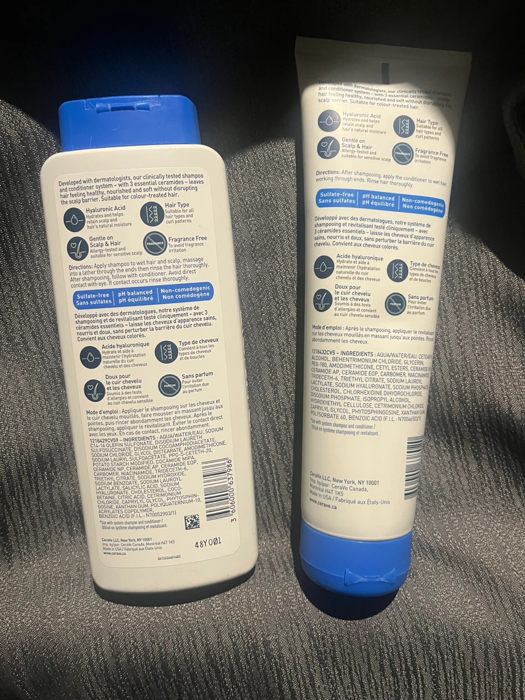 CeraVe Gentle Hydrating Shampoo & Conditioner Set - photo 2